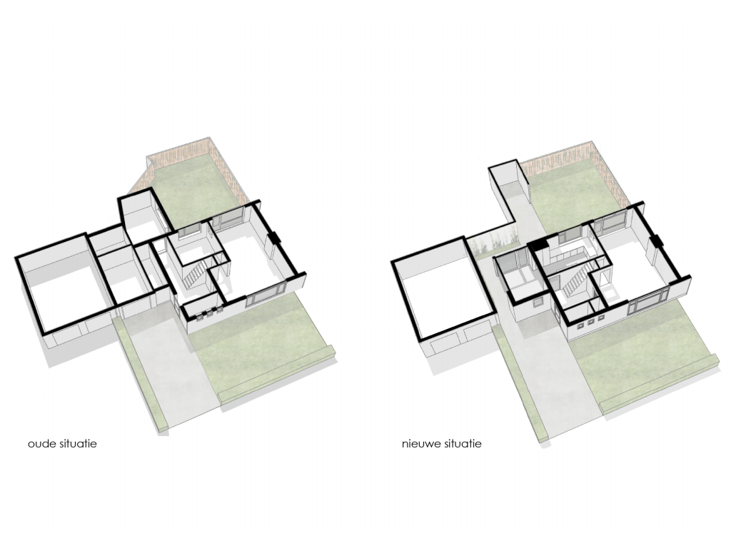 Project Huis belletable in opdracht van Particulier van buro moon (rotterdam)