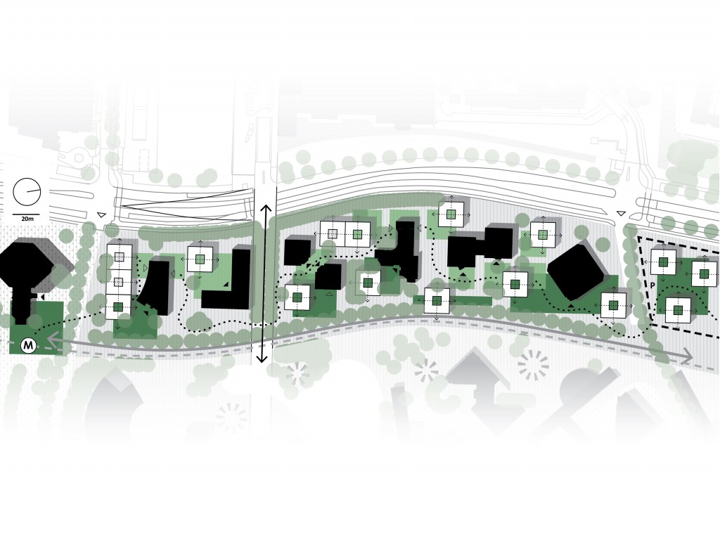 Project Brainpower in Rotterdam in opdracht van Europan 15, shortlist genomineerd van buro moon (rotterdam)