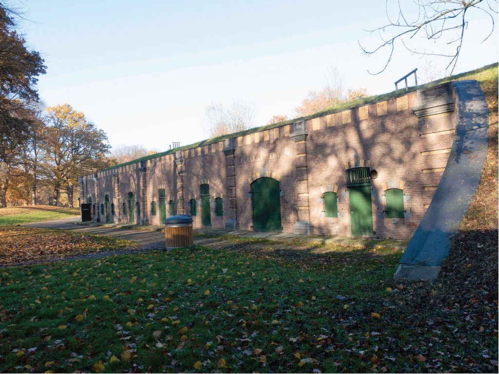 Project Fort bij Rijnauwen in Utrecht in opdracht van Staatsbosbeheer van buro moon (rotterdam)